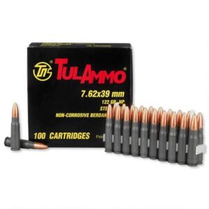 Secure your safety with reliable Tulammo 9mm & 762 ammo. Choose from a wide range of 762 bullets & 762 by 39 ammunition for ultimate self-defense confidence.