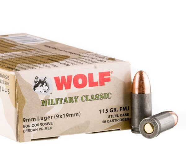 Wolf 9mm Ammunition